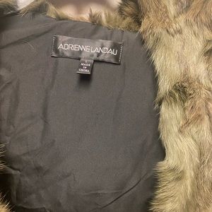 Fur Vest /Worn 1 time